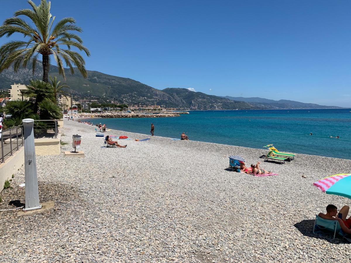 Chaleureux Studio, 200M De La Plage, Parking, Wifi Roquebrune-Cap-Martin Eksteriør billede